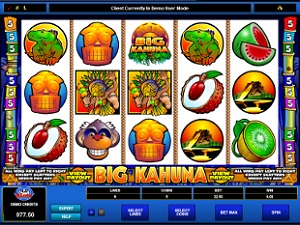 Big kahuna slot machine