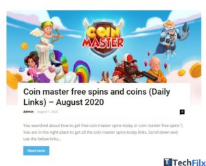 Coin master daily free spins and coins 2020